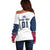 Custom USA Hockey Off Shoulder Sweater Team USA Champions - Wonder Print Shop