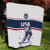 USA Hockey Quilt Team USA Champions - Wonder Print Shop