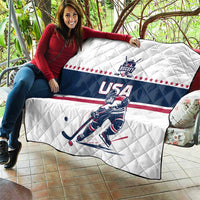 USA Hockey Quilt Team USA Champions - Wonder Print Shop