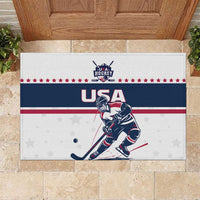 USA Hockey Rubber Doormat Team USA Champions - Wonder Print Shop
