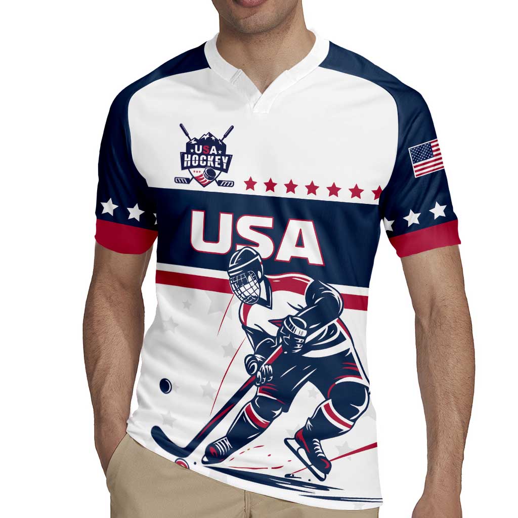 Custom USA Hockey Rugby Jersey Team USA Champions - Wonder Print Shop