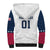 Custom USA Hockey Sherpa Hoodie Team USA Champions - Wonder Print Shop
