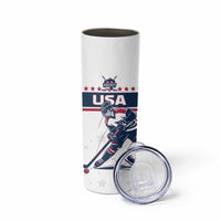 Custom USA Hockey Skinny Tumbler Team USA Champions - Wonder Print Shop