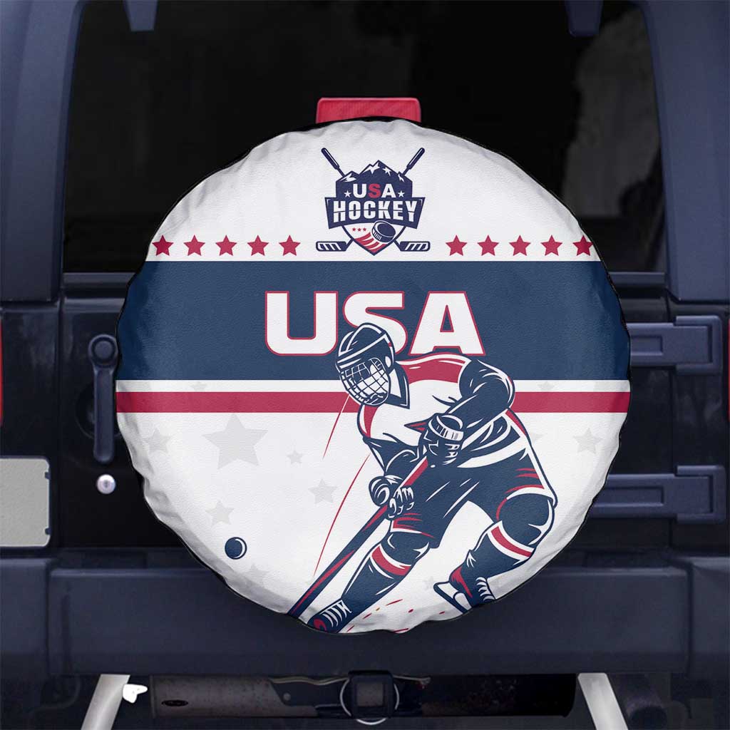 USA Hockey Spare Tire Cover Team USA Champions - Wonder Print Shop
