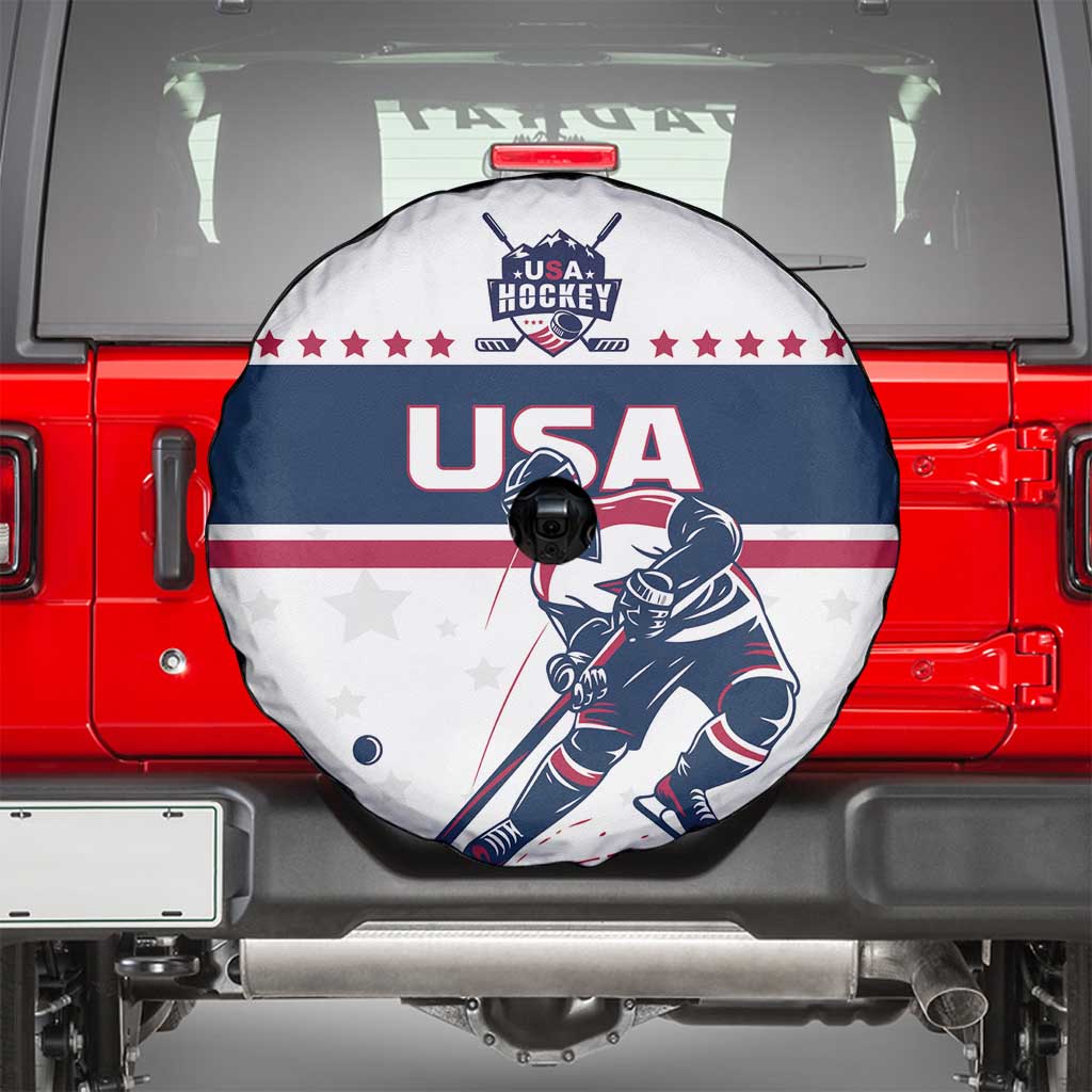 USA Hockey Spare Tire Cover Team USA Champions - Wonder Print Shop