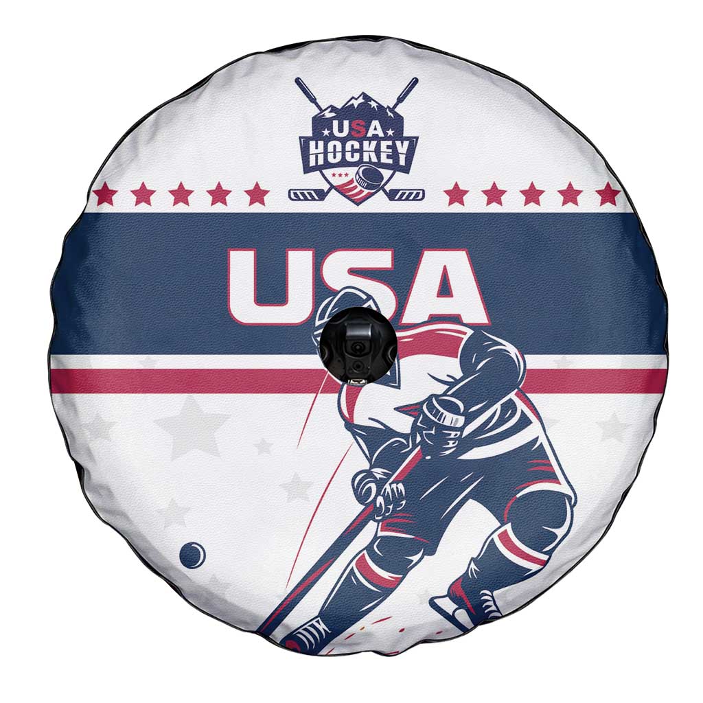 USA Hockey Spare Tire Cover Team USA Champions - Wonder Print Shop