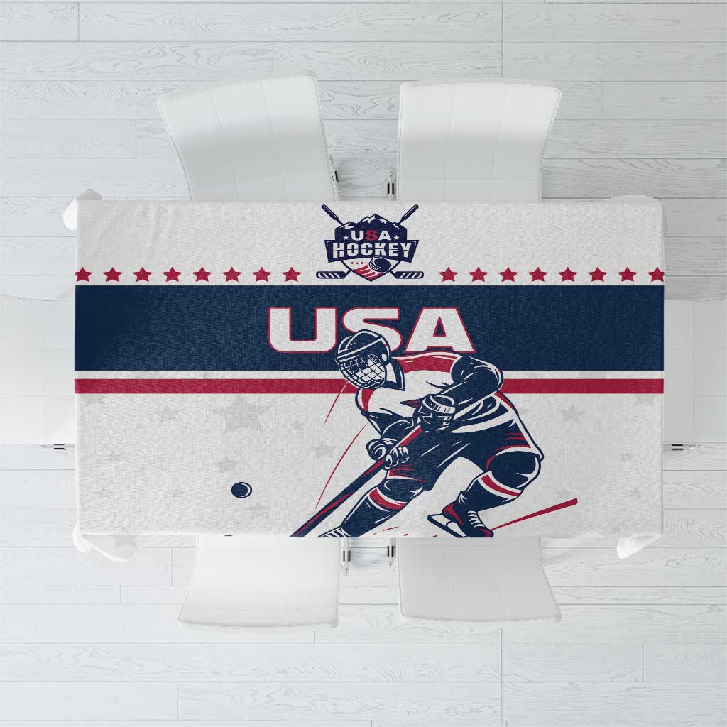USA Hockey Tablecloth Team USA Champions - Wonder Print Shop