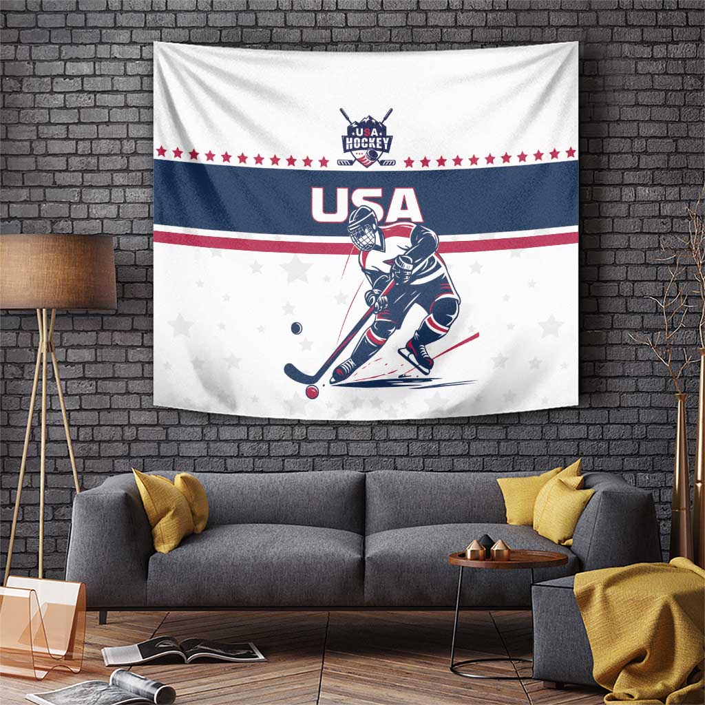 USA Hockey Tapestry Team USA Champions - Wonder Print Shop