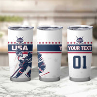 Custom USA Hockey Tumbler Cup Team USA Champions - Wonder Print Shop