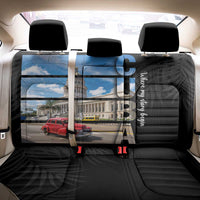 Cuba El Capitolio Back Car Seat Cover Where My Story Begin - Wonder Print Shop