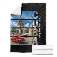 Cuba El Capitolio Blanket Where My Story Begin