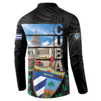 Cuba El Capitolio Button Sweatshirt Where My Story Begin - Wonder Print Shop