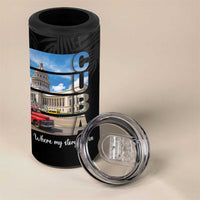 Cuba El Capitolio 4 in 1 Can Cooler Tumbler Where My Story Begin - Wonder Print Shop