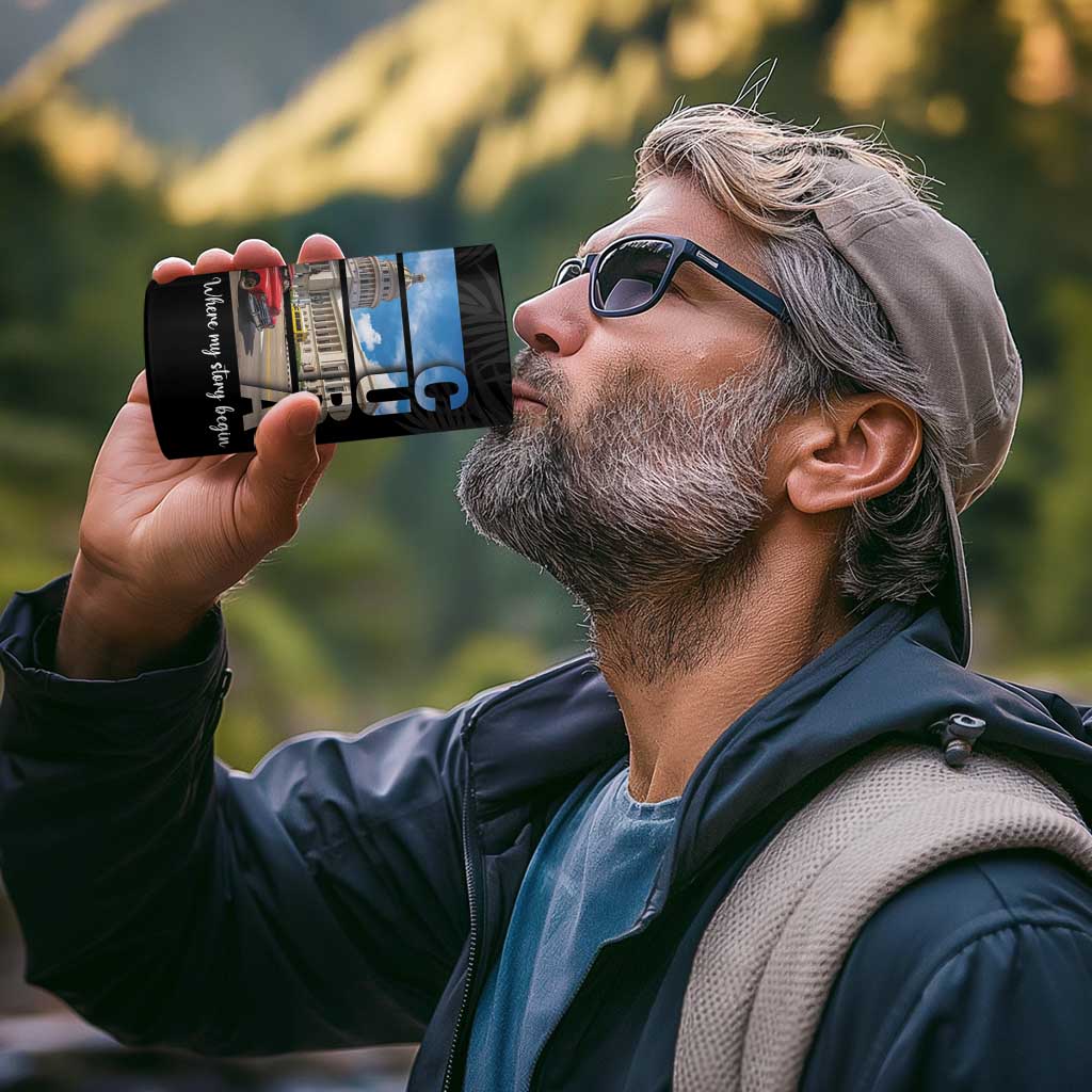 Cuba El Capitolio 4 in 1 Can Cooler Tumbler Where My Story Begin - Wonder Print Shop