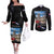 Cuba El Capitolio Couples Matching Off The Shoulder Long Sleeve Dress and Long Sleeve Button Shirt Where My Story Begin