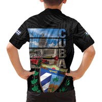 Cuba El Capitolio Family Matching Long Sleeve Bodycon Dress and Hawaiian Shirt Where My Story Begin - Wonder Print Shop