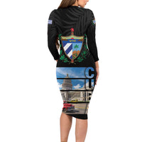 Cuba El Capitolio Family Matching Long Sleeve Bodycon Dress and Hawaiian Shirt Where My Story Begin - Wonder Print Shop