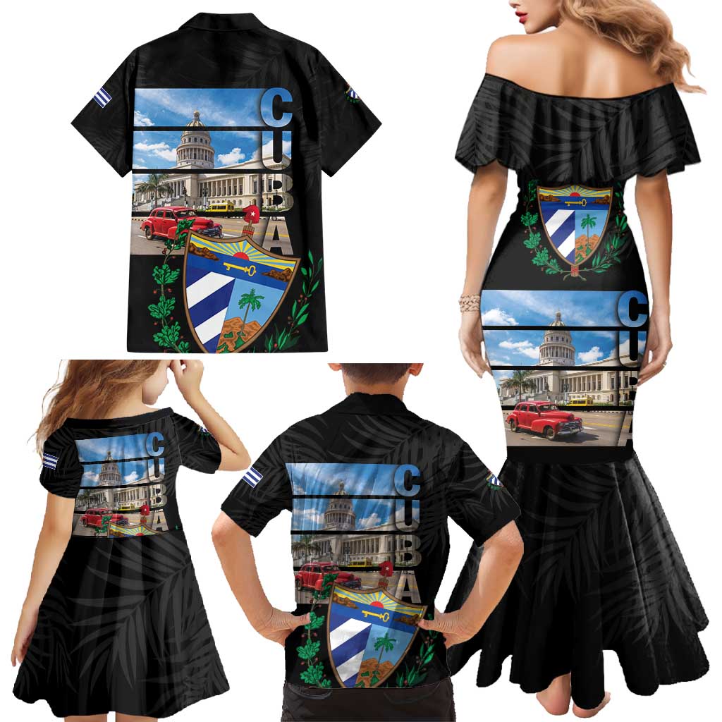 Cuba El Capitolio Family Matching Mermaid Dress and Hawaiian Shirt Where My Story Begin - Wonder Print Shop