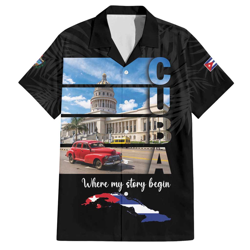 Cuba El Capitolio Family Matching Puletasi and Hawaiian Shirt Where My Story Begin - Wonder Print Shop