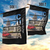 Cuba El Capitolio Garden Flag Where My Story Begin - Wonder Print Shop