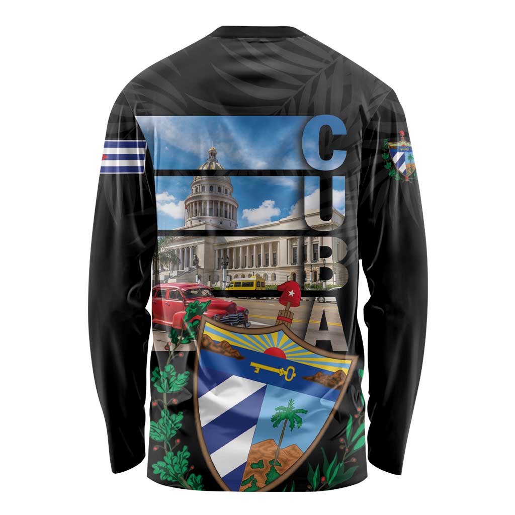 Cuba El Capitolio Long Sleeve Shirt Where My Story Begin - Wonder Print Shop