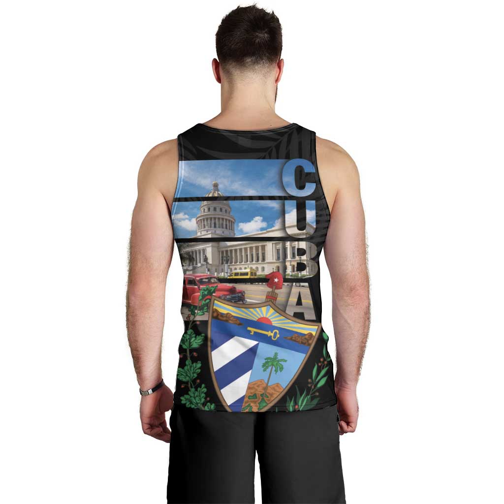Cuba El Capitolio Men Tank Top Where My Story Begin - Wonder Print Shop