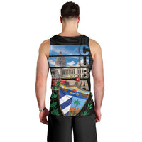 Cuba El Capitolio Men Tank Top Where My Story Begin - Wonder Print Shop