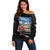Cuba El Capitolio Off Shoulder Sweater Where My Story Begin - Wonder Print Shop