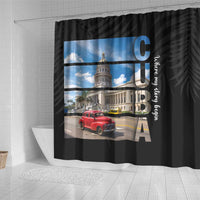 Cuba El Capitolio Shower Curtain Where My Story Begin
