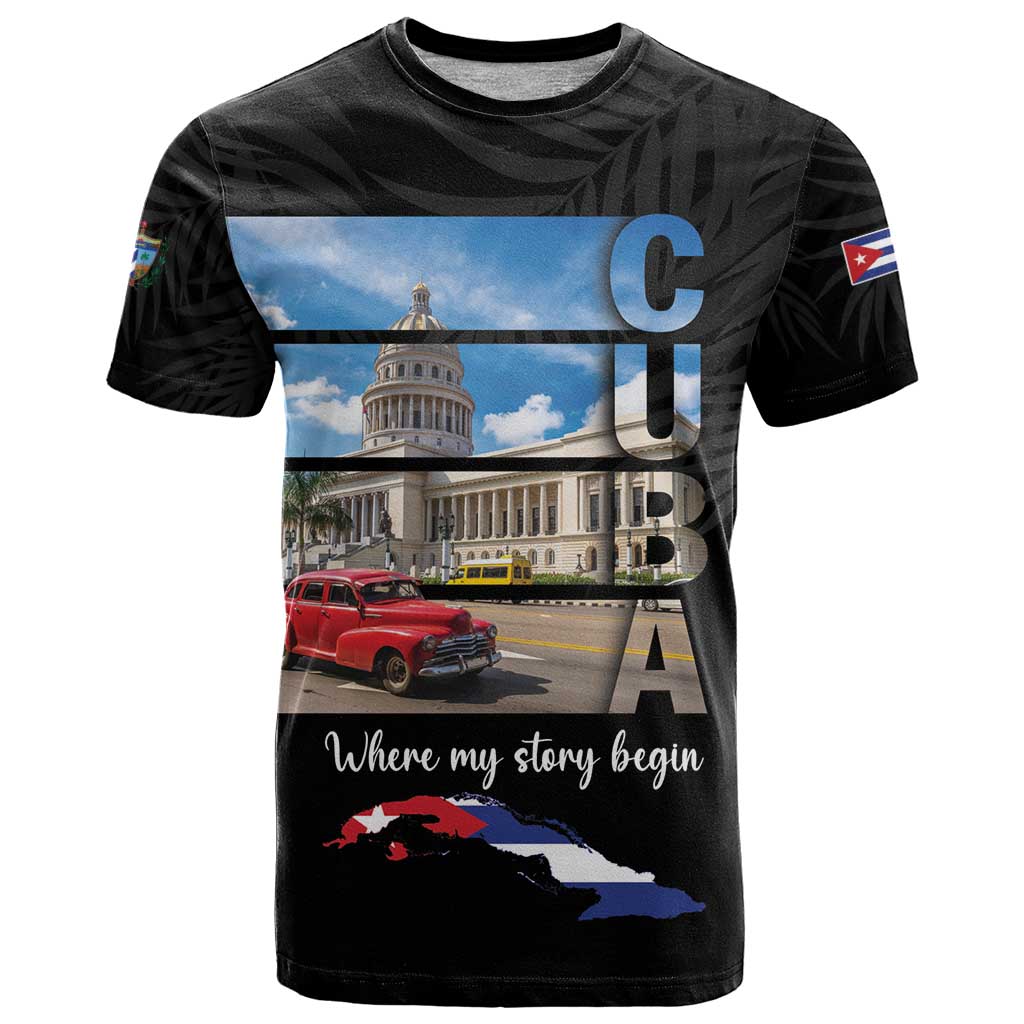 Cuba El Capitolio T Shirt Where My Story Begin - Wonder Print Shop