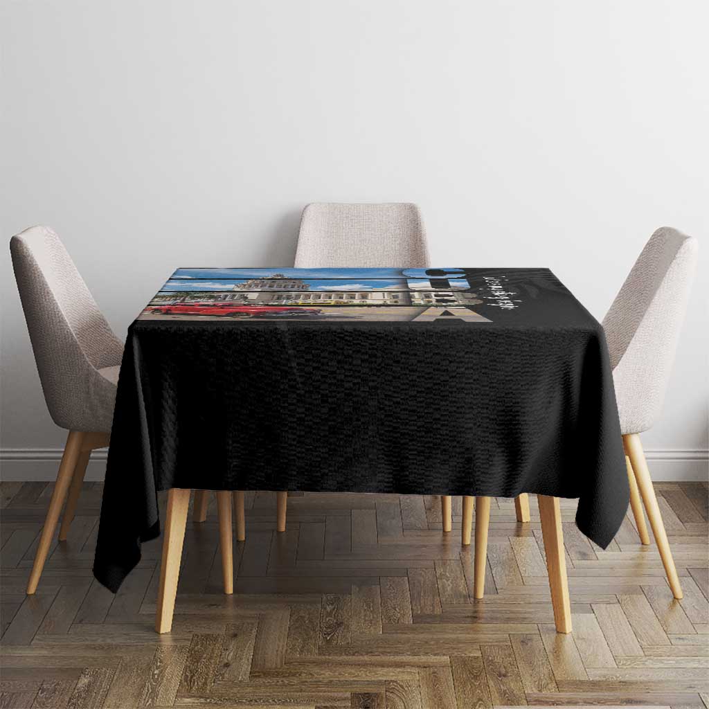 Cuba El Capitolio Tablecloth Where My Story Begin - Wonder Print Shop