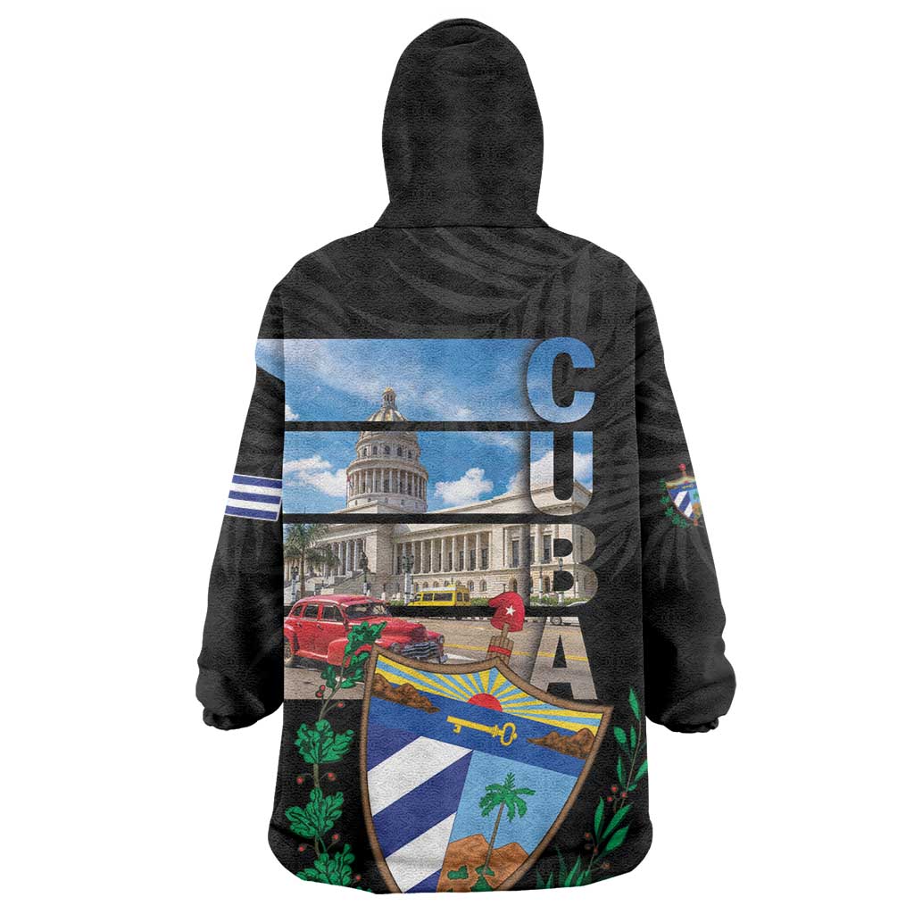 Cuba El Capitolio Wearable Blanket Hoodie Where My Story Begin - Wonder Print Shop