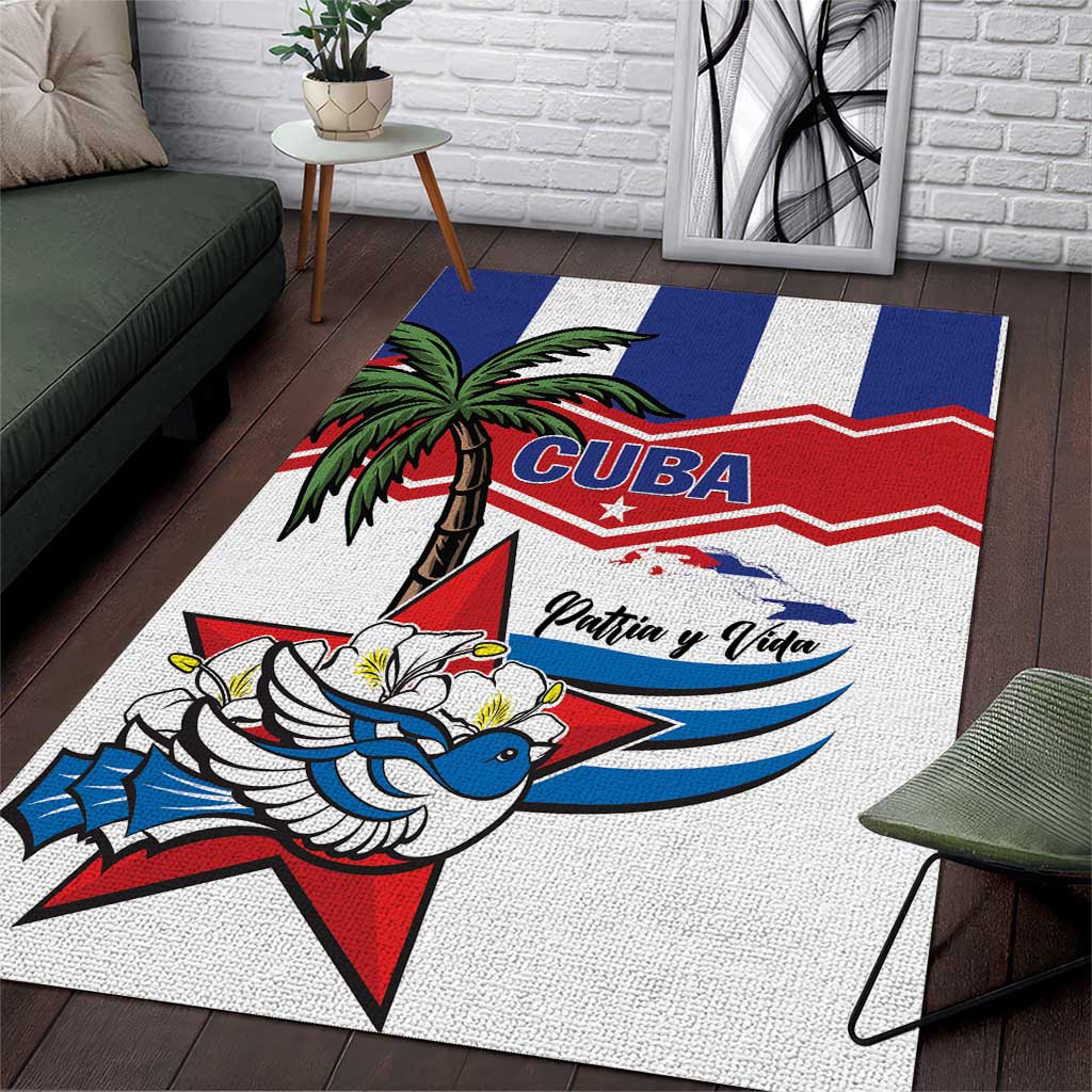 Cuba Patria Y Vida Area Rug Cuban Trogon Unique - Wonder Print Shop