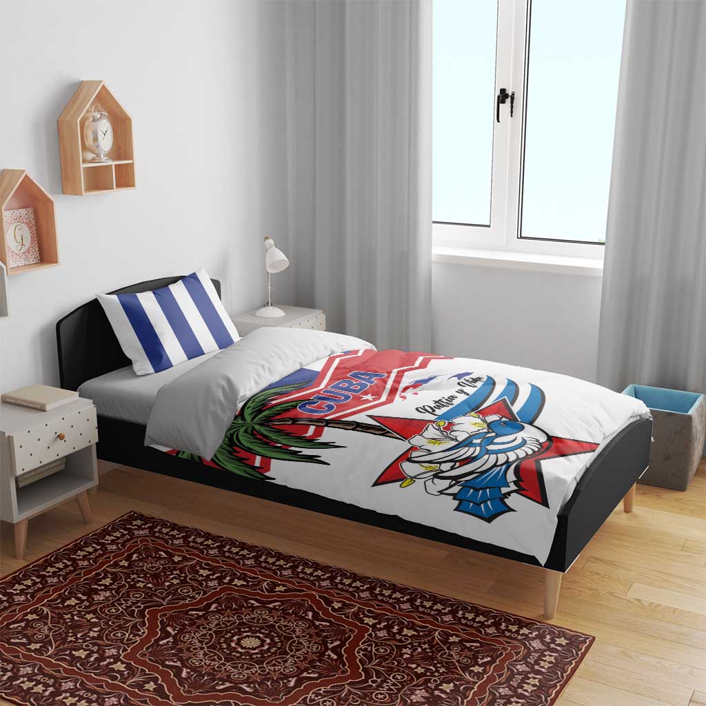 Cuba Patria Y Vida Bedding Set Cuban Trogon Unique - Wonder Print Shop