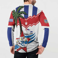 Cuba Patria Y Vida Button Sweatshirt Cuban Trogon Unique - Wonder Print Shop