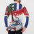Cuba Patria Y Vida Button Sweatshirt Cuban Trogon Unique - Wonder Print Shop