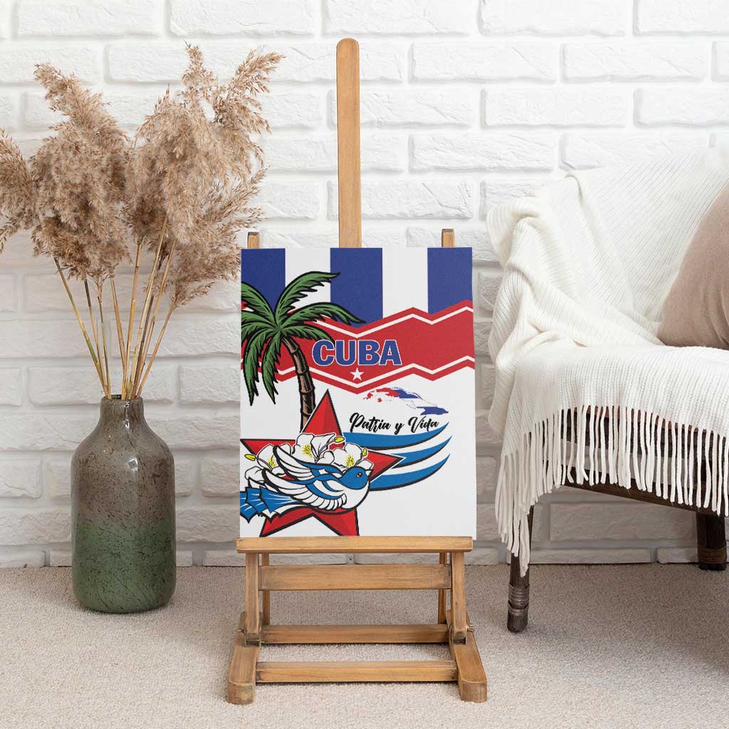 Cuba Patria Y Vida Canvas Wall Art Cuban Trogon Unique - Wonder Print Shop