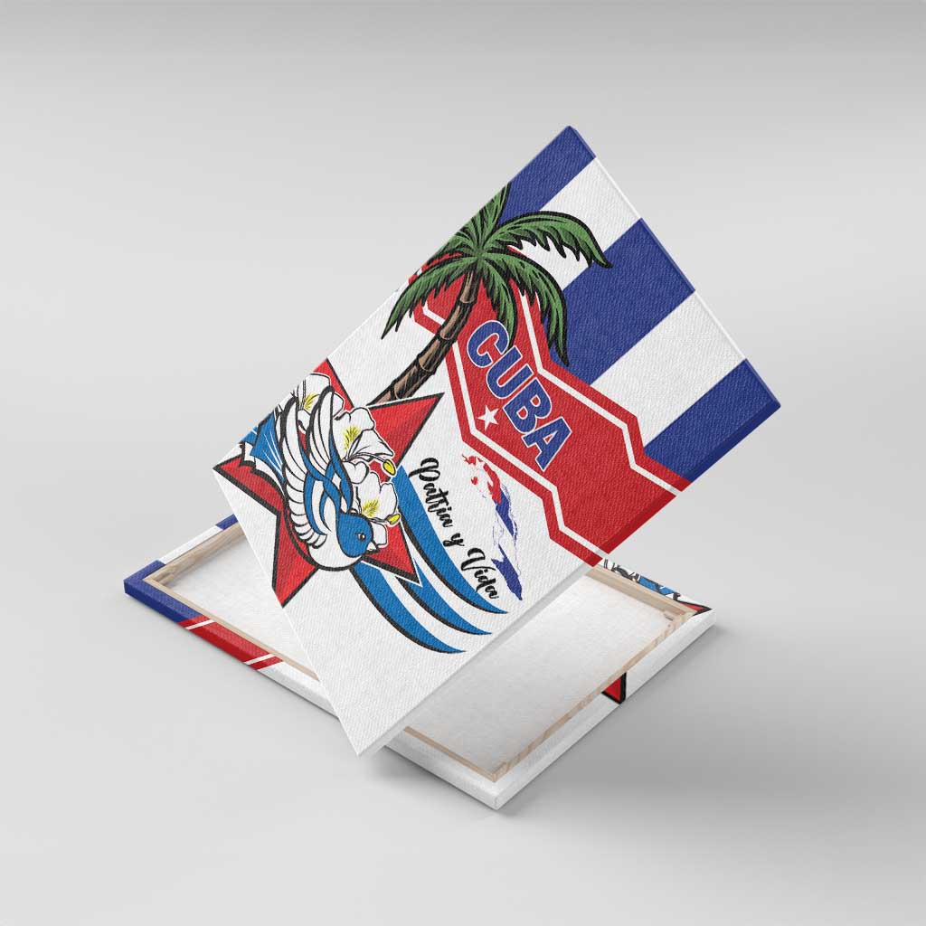 Cuba Patria Y Vida Canvas Wall Art Cuban Trogon Unique - Wonder Print Shop