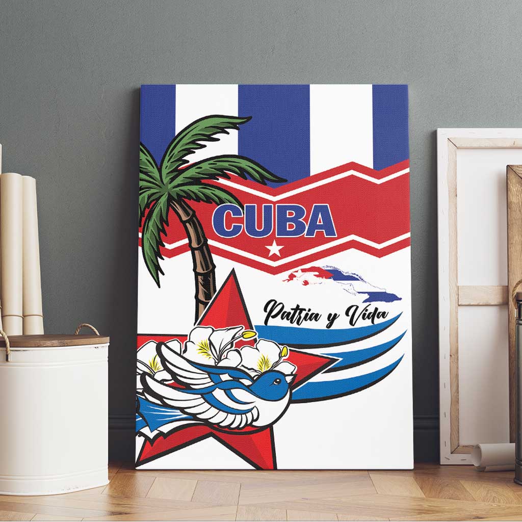 Cuba Patria Y Vida Canvas Wall Art Cuban Trogon Unique - Wonder Print Shop