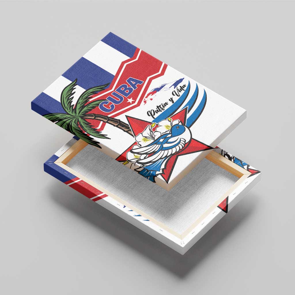 Cuba Patria Y Vida Canvas Wall Art Cuban Trogon Unique - Wonder Print Shop
