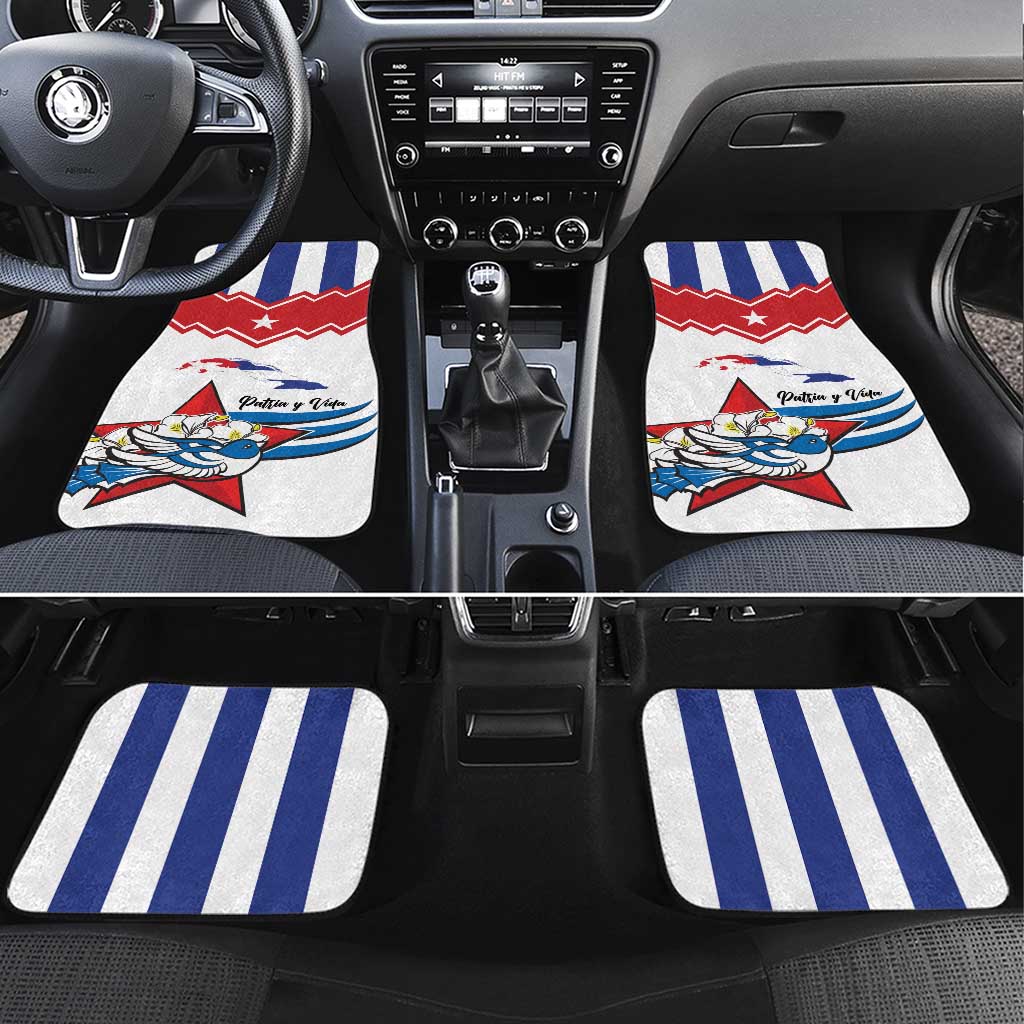 Cuba Patria Y Vida Car Mats Cuban Trogon Unique - Wonder Print Shop