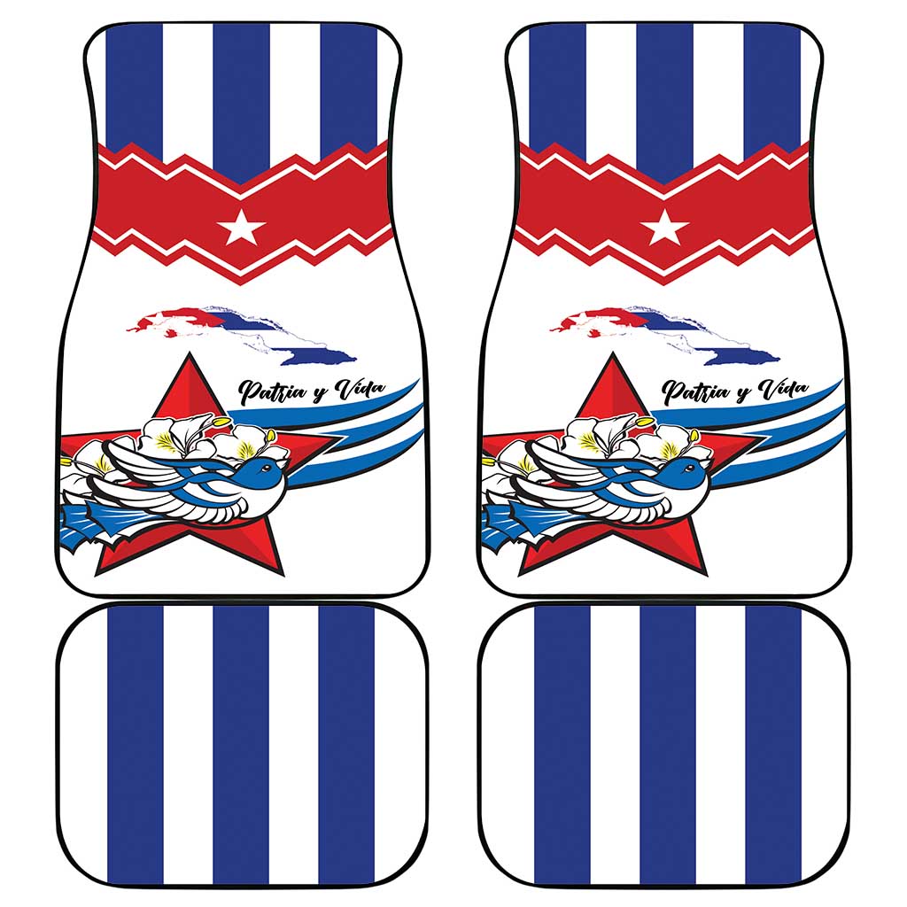 Cuba Patria Y Vida Car Mats Cuban Trogon Unique - Wonder Print Shop