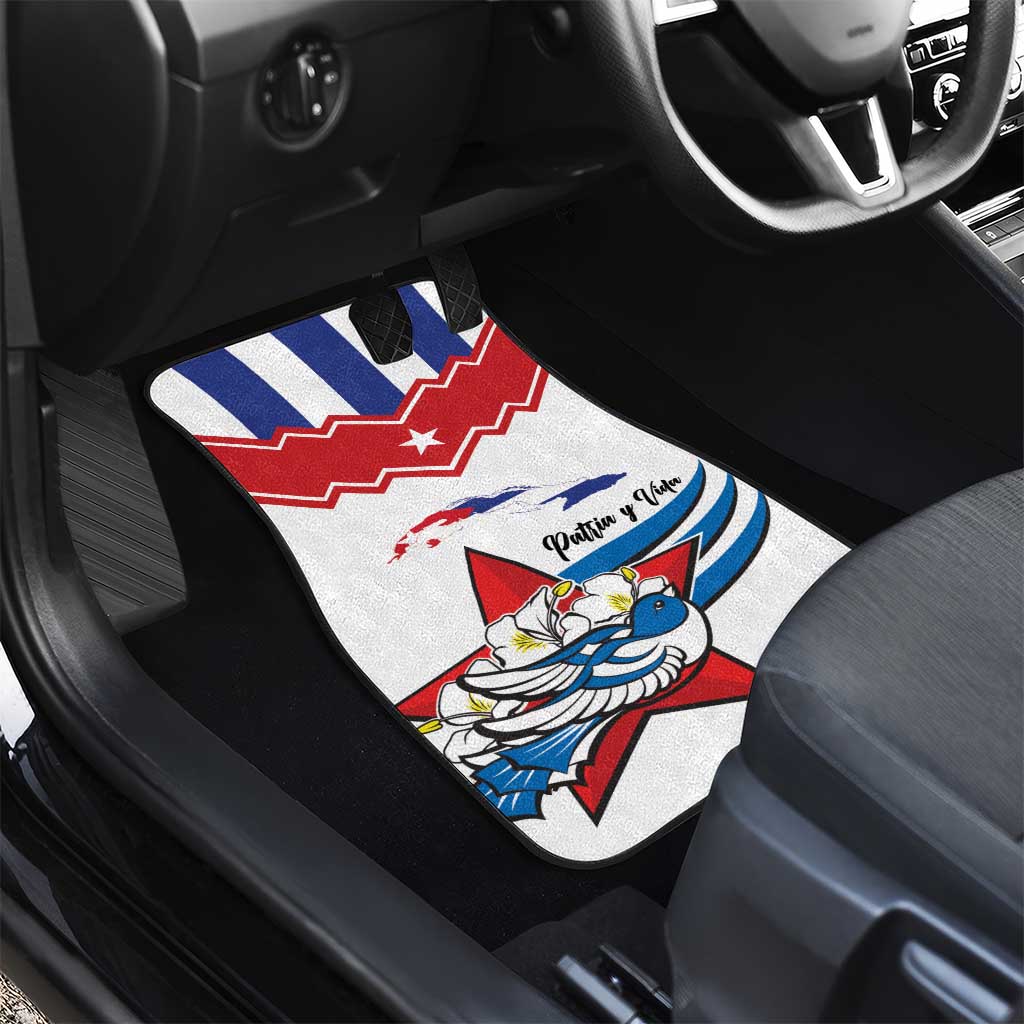 Cuba Patria Y Vida Car Mats Cuban Trogon Unique - Wonder Print Shop