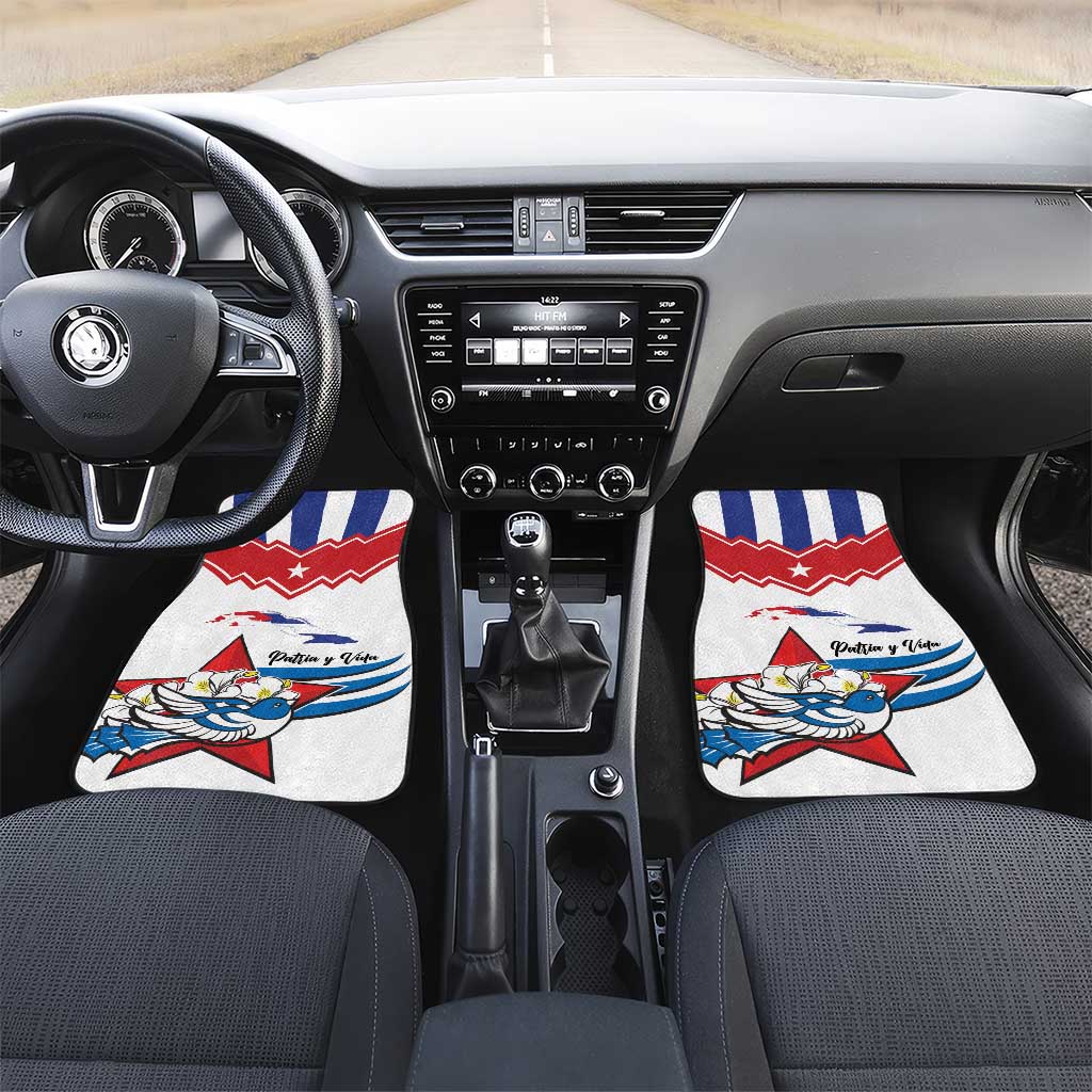 Cuba Patria Y Vida Car Mats Cuban Trogon Unique - Wonder Print Shop