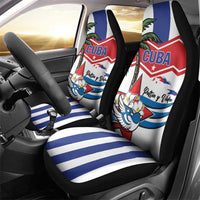 Cuba Patria Y Vida Car Seat Cover Cuban Trogon Unique - Wonder Print Shop