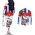 Cuba Patria Y Vida Couples Matching Off The Shoulder Long Sleeve Dress and Long Sleeve Button Shirt Cuban Trogon Unique