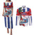 Cuba Patria Y Vida Couples Matching Puletasi and Long Sleeve Button Shirt Cuban Trogon Unique - Wonder Print Shop