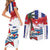 Cuba Patria Y Vida Couples Matching Short Sleeve Bodycon Dress and Long Sleeve Button Shirt Cuban Trogon Unique - Wonder Print Shop