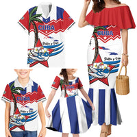 Cuba Patria Y Vida Family Matching Mermaid Dress and Hawaiian Shirt Cuban Trogon Unique - Wonder Print Shop