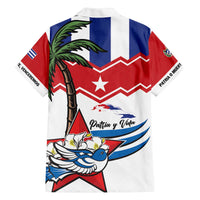 Cuba Patria Y Vida Family Matching Off The Shoulder Long Sleeve Dress and Hawaiian Shirt Cuban Trogon Unique - Wonder Print Shop